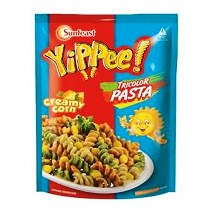 YIPPEE PASTA CREAMY CORN, TRI COLOUR 70 G